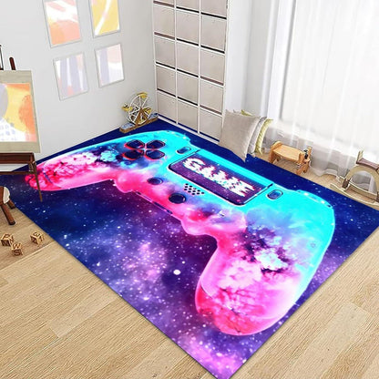 Gaming Teppich Controller Design – Rutschfest & Waschbar 160x240 cm