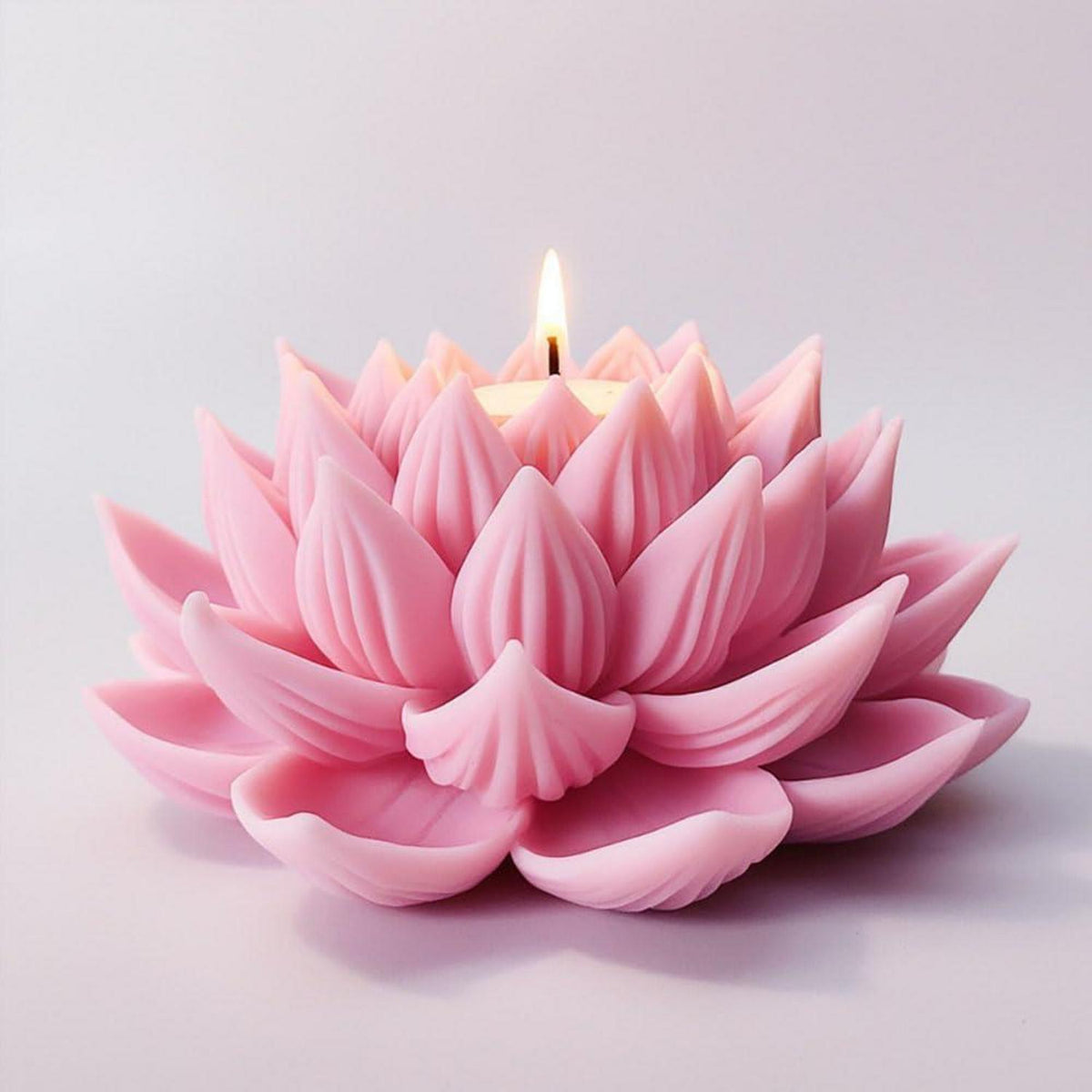3D Lotusblume Silikonform für Duftkerzen & Epoxidharz
