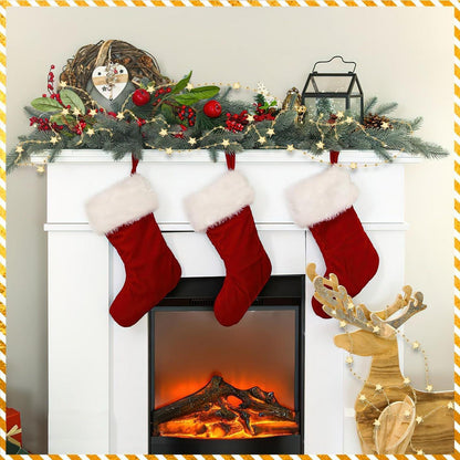 Goldene Sternen-Perlengirlande 20m – Weihnachtsbaum & Partydeko