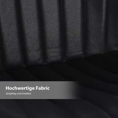 Verstellbarer Barhocker 4er Set mit Fußstütze & 360° Drehung