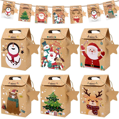 Adventskalender zum Befüllen – 24 Papiertüten für festliche Weihnachten