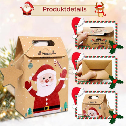 Adventskalender zum Befüllen – 24 Papiertüten für festliche Weihnachten