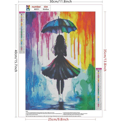 5D Diamant Painting Landschaft – DIY Bastelset für Erwachsene