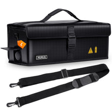 Feuerfeste Ebike Akku Tasche 49x15x15cm mit Ladeanschluss