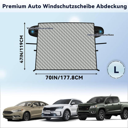 Windschutzscheibenabdeckung Frostschutz L 177x119cm Universell