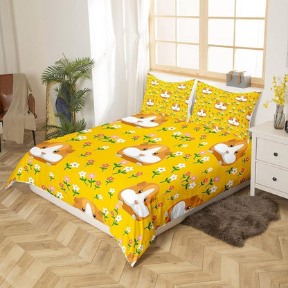Kinder Bettwäsche Set Meerschweinchen 220x240cm Tier Design