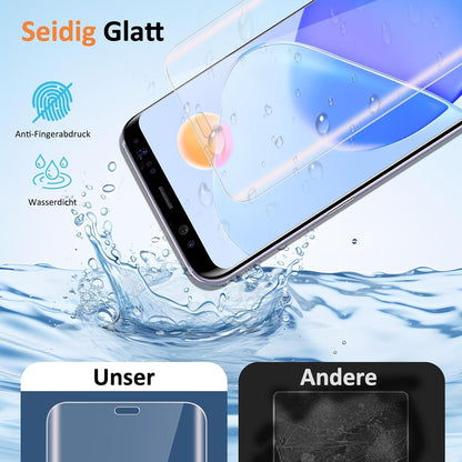 Schutzfolie Panzerglas Samsung Galaxy S9 Plus 2 Stück gehärtetes