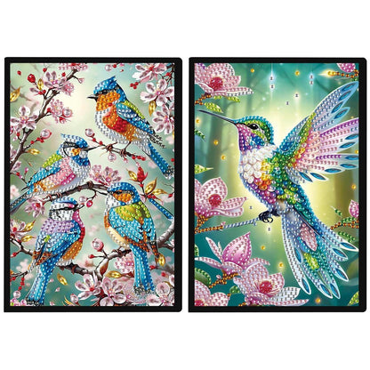 Diamant Painting Notizbuch A5 Blanko – Tagebuch & Skizzenbuch