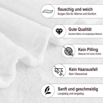 Flaneldecke für Sohn – Geschenk zum 18. Geburtstag, Abschluss, Mutmacher