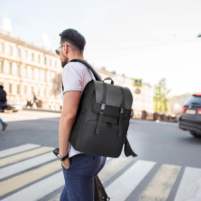 Lunch-Rucksack mit Laptopfach & Kühlbox – 15,6 Zoll Vintage Rucksack