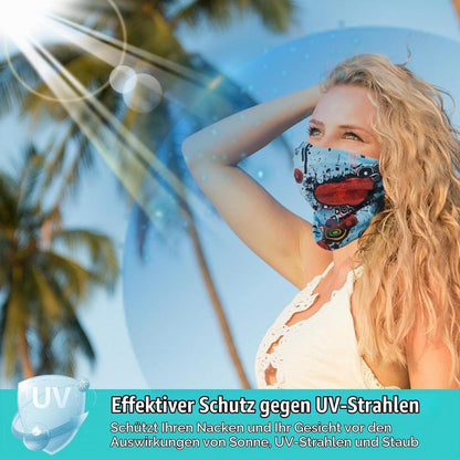 8x Multifunktionstuch Schal Headwear | Sport & Outdoor Aktivitäten