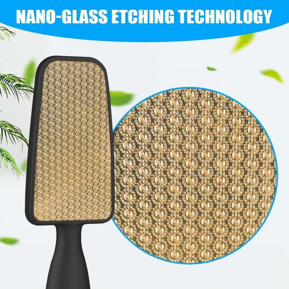 Nano Glas Hornhautfeile für Pediküre – Entfernt Hornhaut effektiv