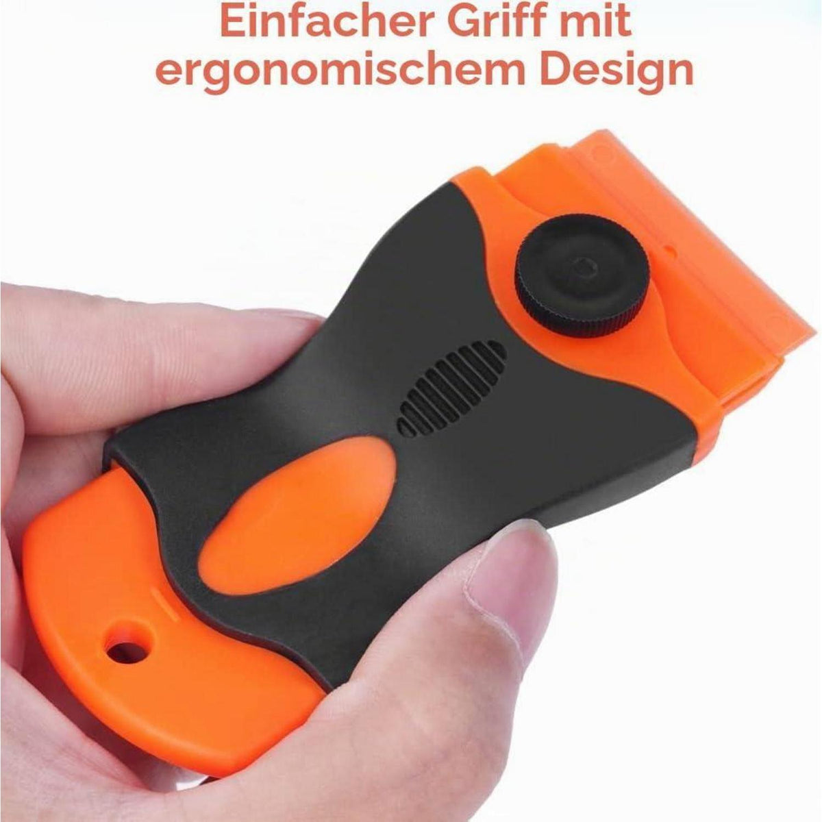 Keramikfeldschaber Set mit Edelstahl- & Kunststoffklingen