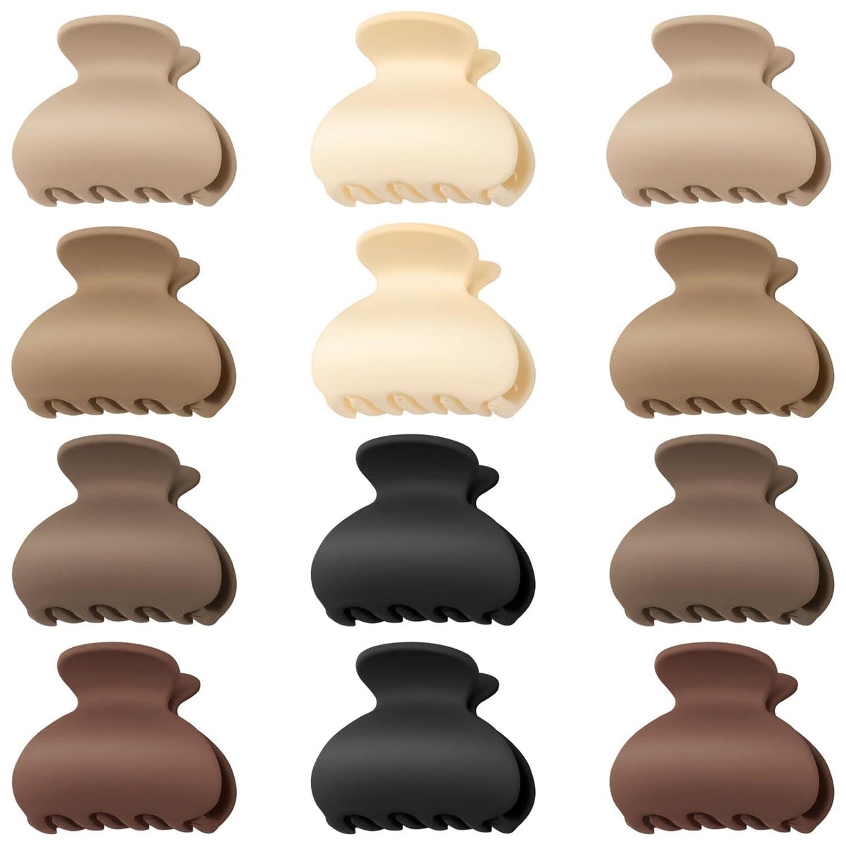 Haarspangen Damen Matt Haarklammern Rutschfestes Haar Mini Accessoires