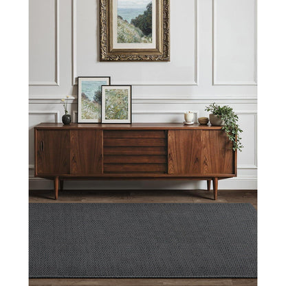 Schmutzfangmatte Innen Dunkelgrau 91x243cm – Rutschfest & Saugstark