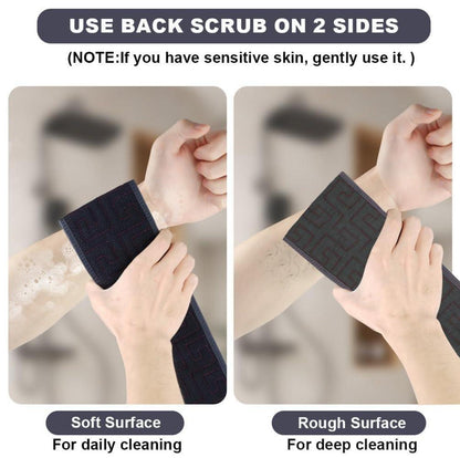 Rückenschrubber Peeling Doppelseitiger Waschlappen für Dusche