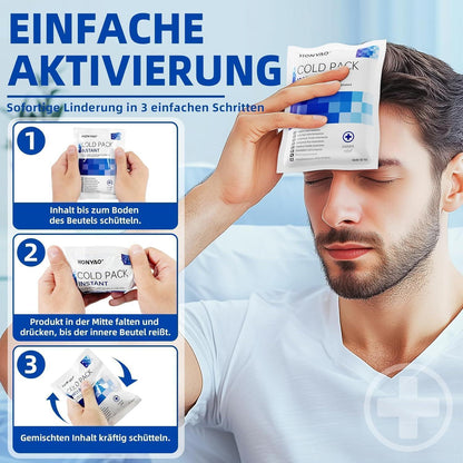 Sofort-Kältekompressen 9er Pack für Sport & Erste Hilfe