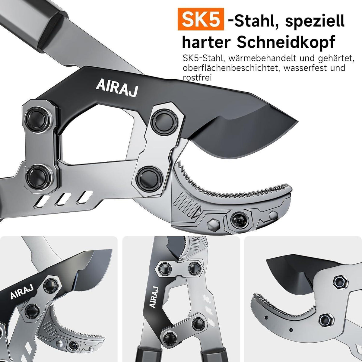 Teleskop Astschere 68-88cm mit SK5 Klinge