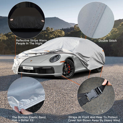 Autoabdeckung Coupé, Wasserdicht & Atmungsaktiv bis 420cm