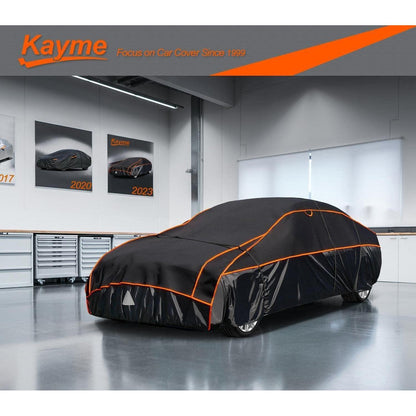 Hagelschutzplane Auto Limousine 475-495 cm, Wasserdicht & Atmungsaktiv