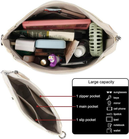 Moderne UMHÄNGETASCHE Damen Crossbody Bag Robuster Schultergurt