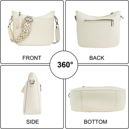 Umhängetasche Damen Crossbody Bag Verstellbarer Schultergurt
