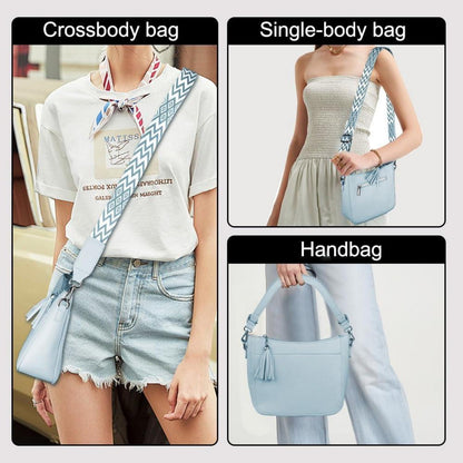 Damen Umhängetasche Crossbody Bag Verstellbar Abnehmbar Schultergurt