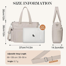 TEUEN Leichte Nylon Handtasche Damen Groß 23L - Crossbody
