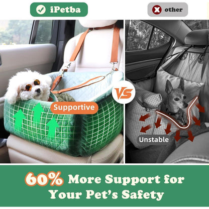 Hunde Autositz für Kleine Hunde – Crash-Schutz & Komfort