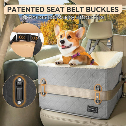 Hunde Autositz erhöht – Sicher & Komfortabel für kleine Hunde