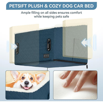 Hunde Autositz erhöht – Sicher & Komfortabel für kleine Hunde