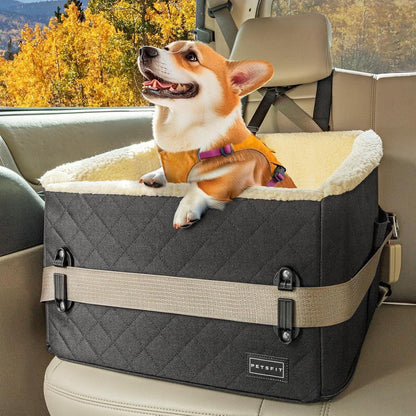 Hunde Autositz erhöht – Sicher & Komfortabel für kleine Hunde