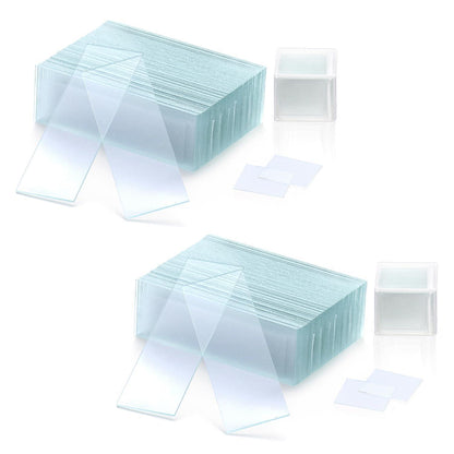 Objektträger & Deckgläser Set für Mikroskopie