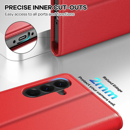 Samsung Galaxy A56 5G Hülle mit 2x Panzerglas, Rot