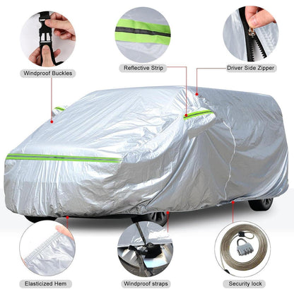 Autoabdeckung Vollgarage für Mercedes V-Klasse W447 2014-2022 SWB