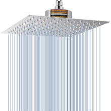 Großer Regenduschkopf mit Filter – 30cm Chrom Edelstahl