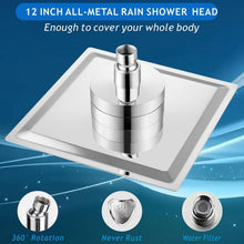 Großer Regenduschkopf mit Filter – 30cm Chrom Edelstahl