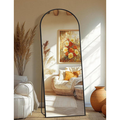 Ganzkörperspiegel 175x60cm – Stand- & Wandspiegel Schwarz