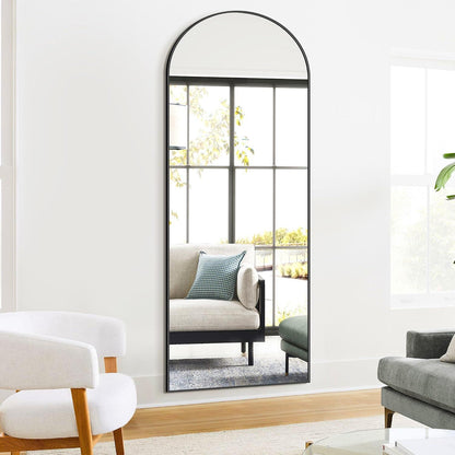 Ganzkörperspiegel 175x60cm – Stand- & Wandspiegel Schwarz