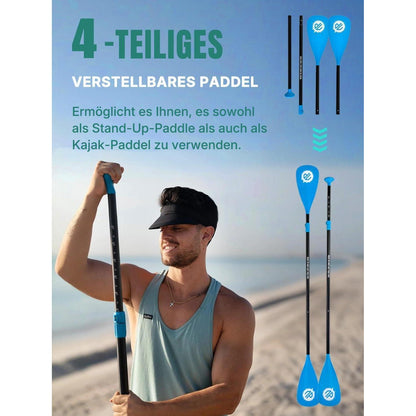 Stand Up Paddling Board XL für Familien mit Balanceflügel
