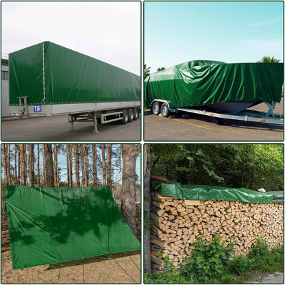 LKW Abdeckplane 3x4m | Premium PVC Plane mit Ösen – Wasserdicht & Reißfest