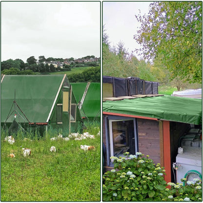 LKW Abdeckplane 2x6m | Premium PVC Plane mit Ösen – Wasserdicht & Reißfest