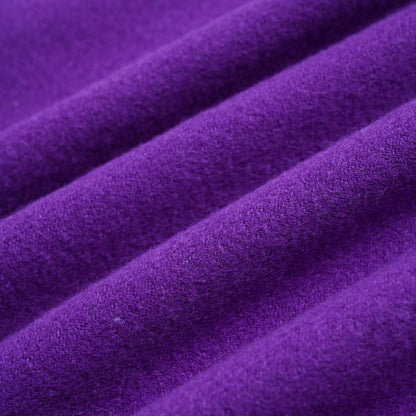 kuschelweich Schal Damen lang mit Fransen violett