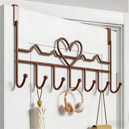 Türhaken Bronze – Vielseitiger Türaufhänger für Mantel & Handtuch