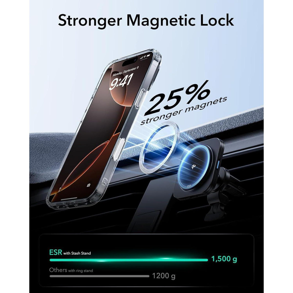 iPhone 16 Pro Max Hülle mit integriertem Ständer und MagSafe