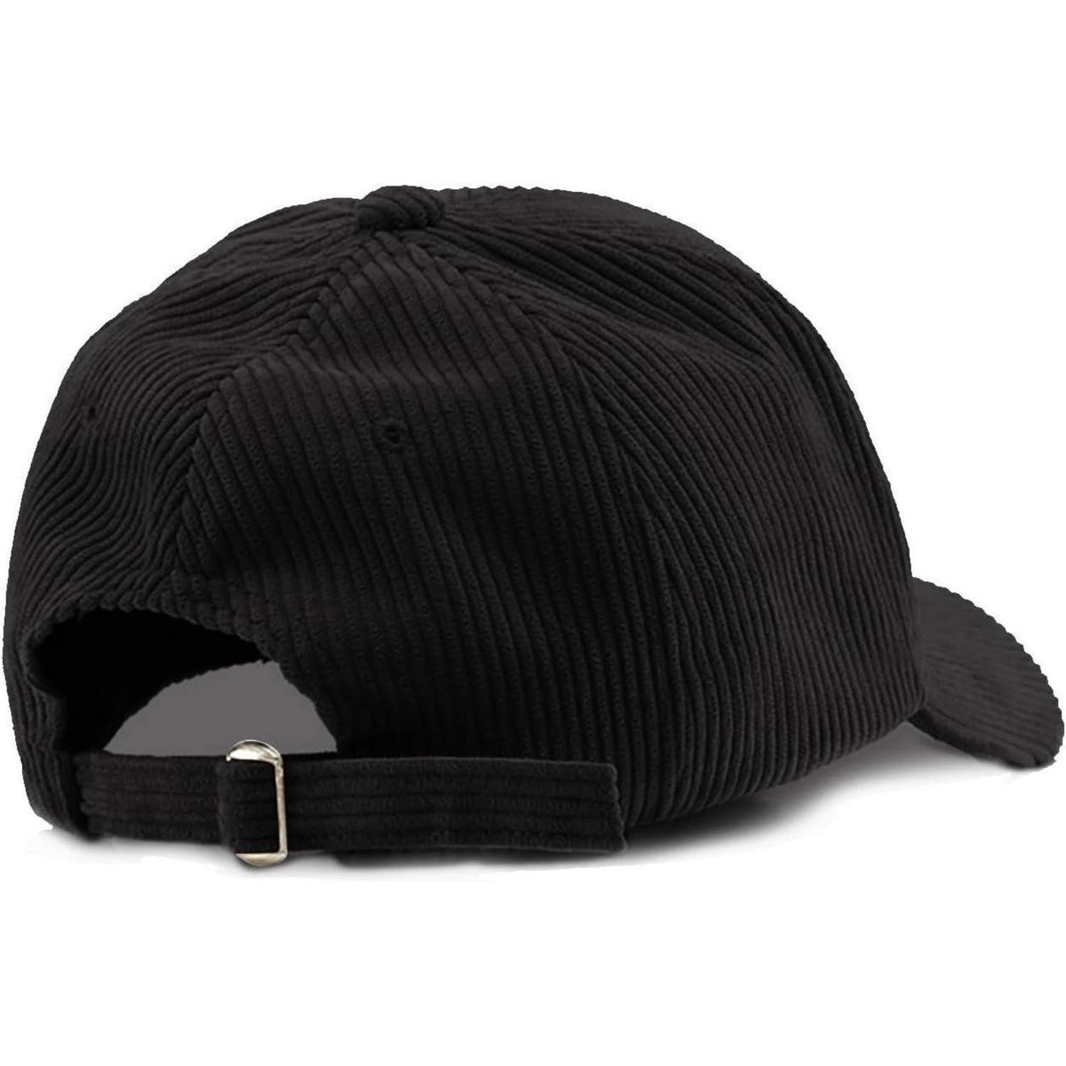Winter Baseball Cap Herren Damen Cord Verstellbar Warm Schwarz