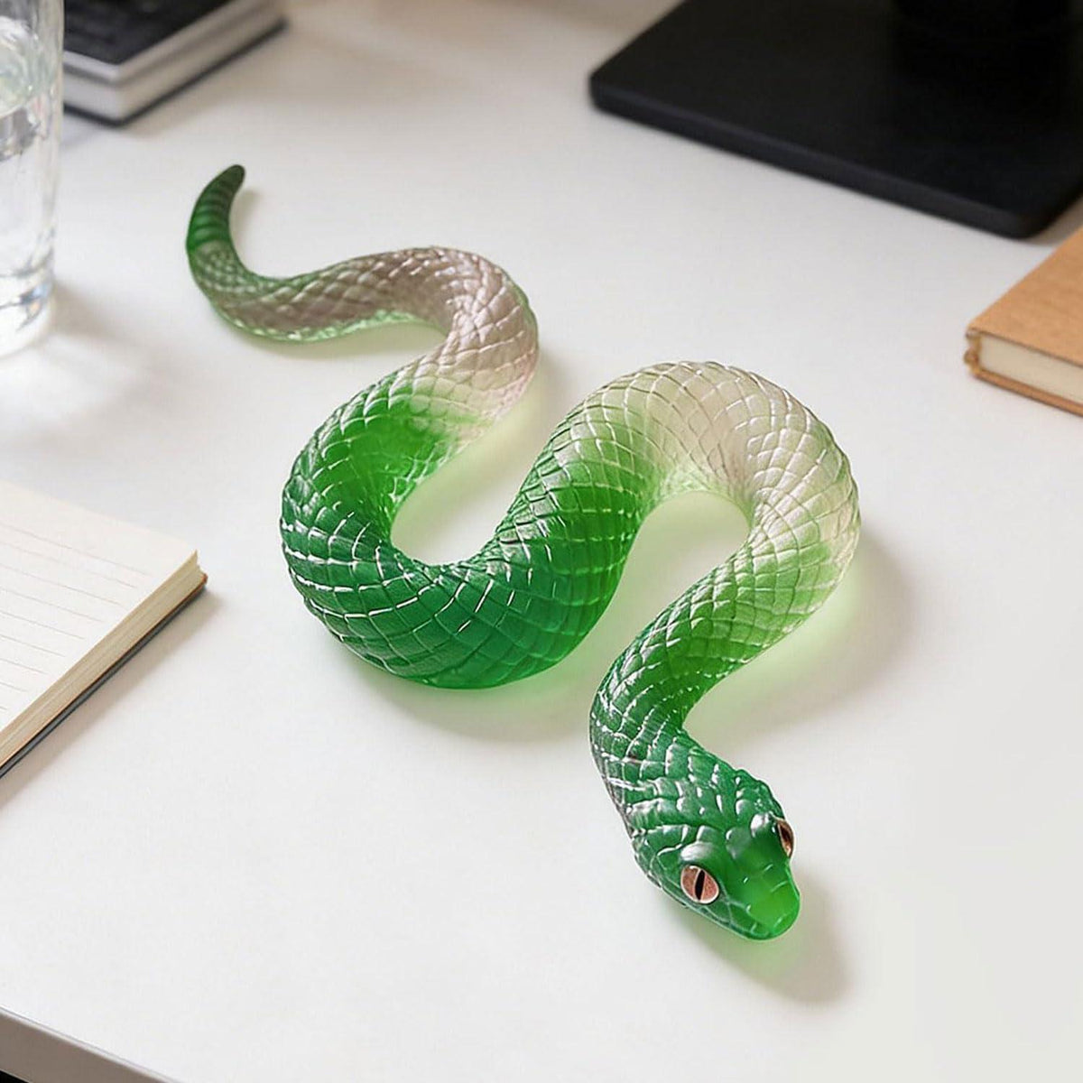 Silikonform Schlange 3D – Gießform für Epoxidharz & Co.
