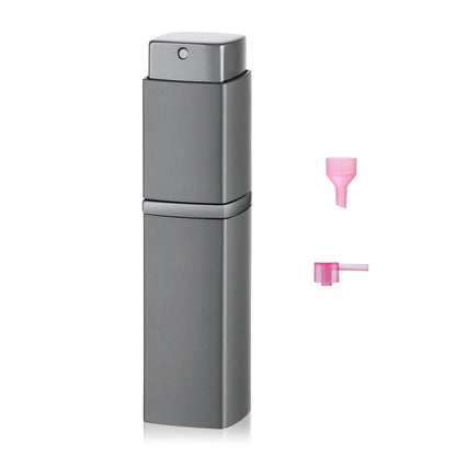 Parfümzerstäuber für unterwegs, nachfüllbar, 20ml, grau
