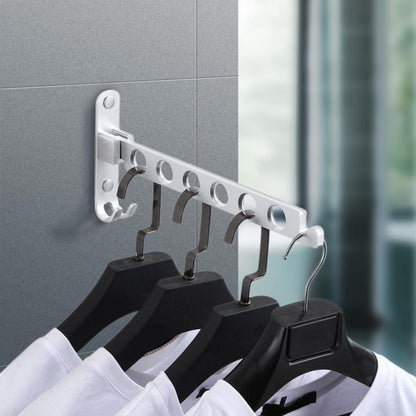 2er-Set Klappbare Wandhaken für Kleidung & Handtücher