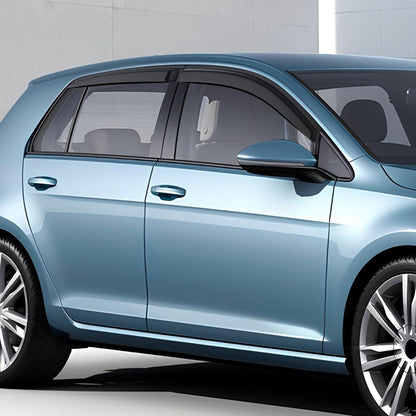 Windabweiser für VW Golf 7 (2014-2020) - 4tlg. Schwarz